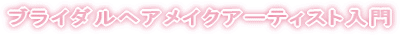 �u���C�_���w�A���C�N�A�[�e�B�X�g����
